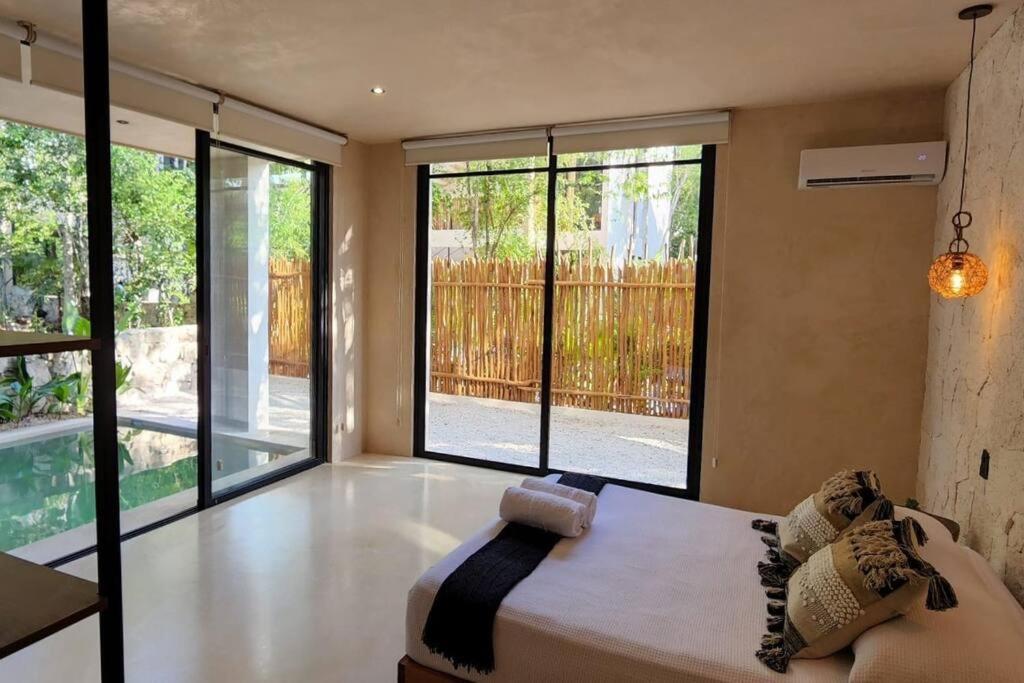 Apartment With Private Pool Tulum Chemuyil Exterior foto