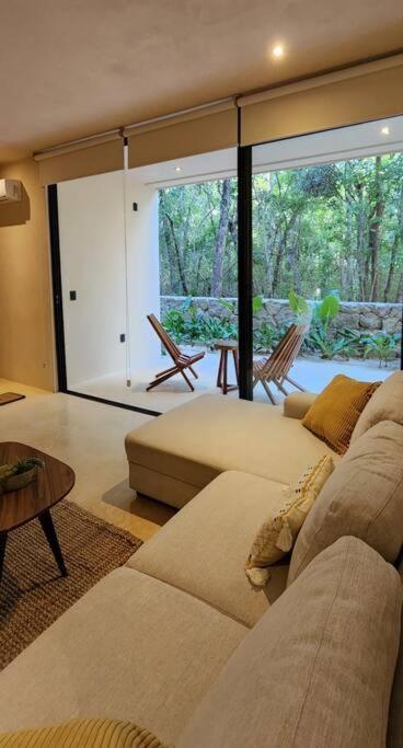 Apartment With Private Pool Tulum Chemuyil Exterior foto